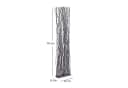 DESIGN DELIGHTS Paravent WAVE Weidenholz Raumteiler Bild 1