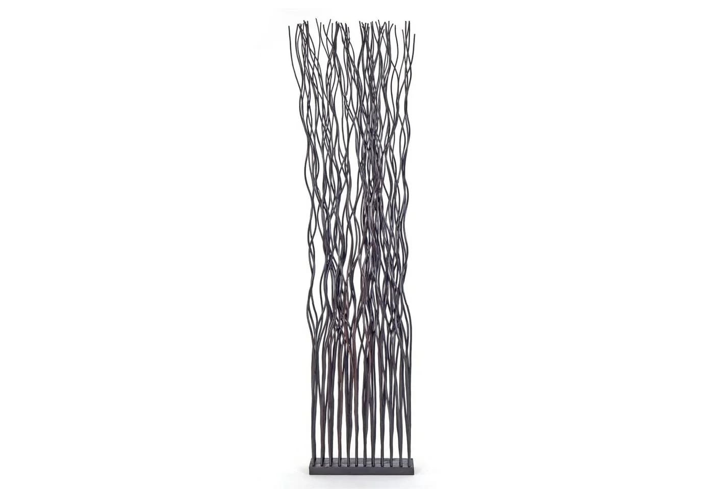 DESIGN DELIGHTS Paravent WAVE Weidenholz Raumteiler - Bild 2