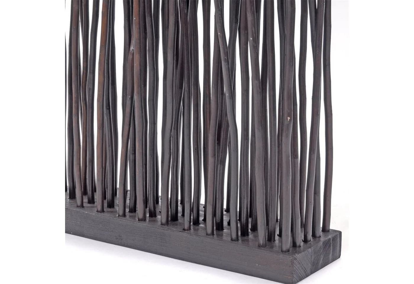 DESIGN DELIGHTS Paravent WAVE Weidenholz Raumteiler - Bild 5