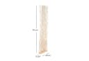 DESIGN DELIGHTS Paravent WAVE Weidenholz Raumteiler Bild 1