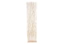 DESIGN DELIGHTS Paravent WAVE Weidenholz Raumteiler Bild 2