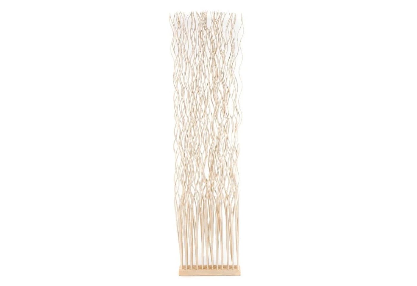 DESIGN DELIGHTS Paravent WAVE Weidenholz Raumteiler - Bild 2
