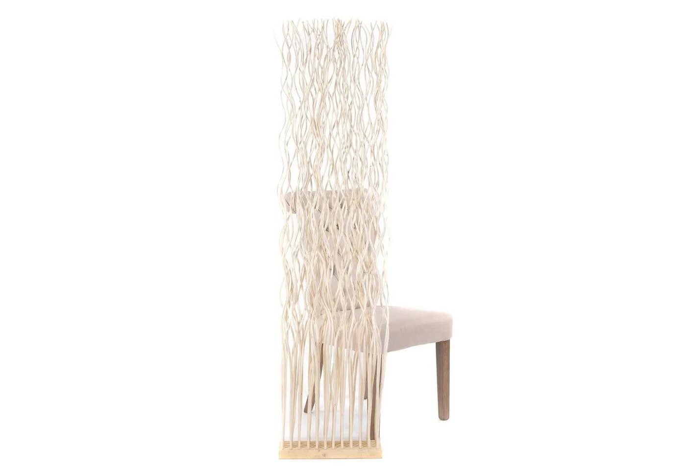 DESIGN DELIGHTS Paravent WAVE Weidenholz Raumteiler - Bild 3