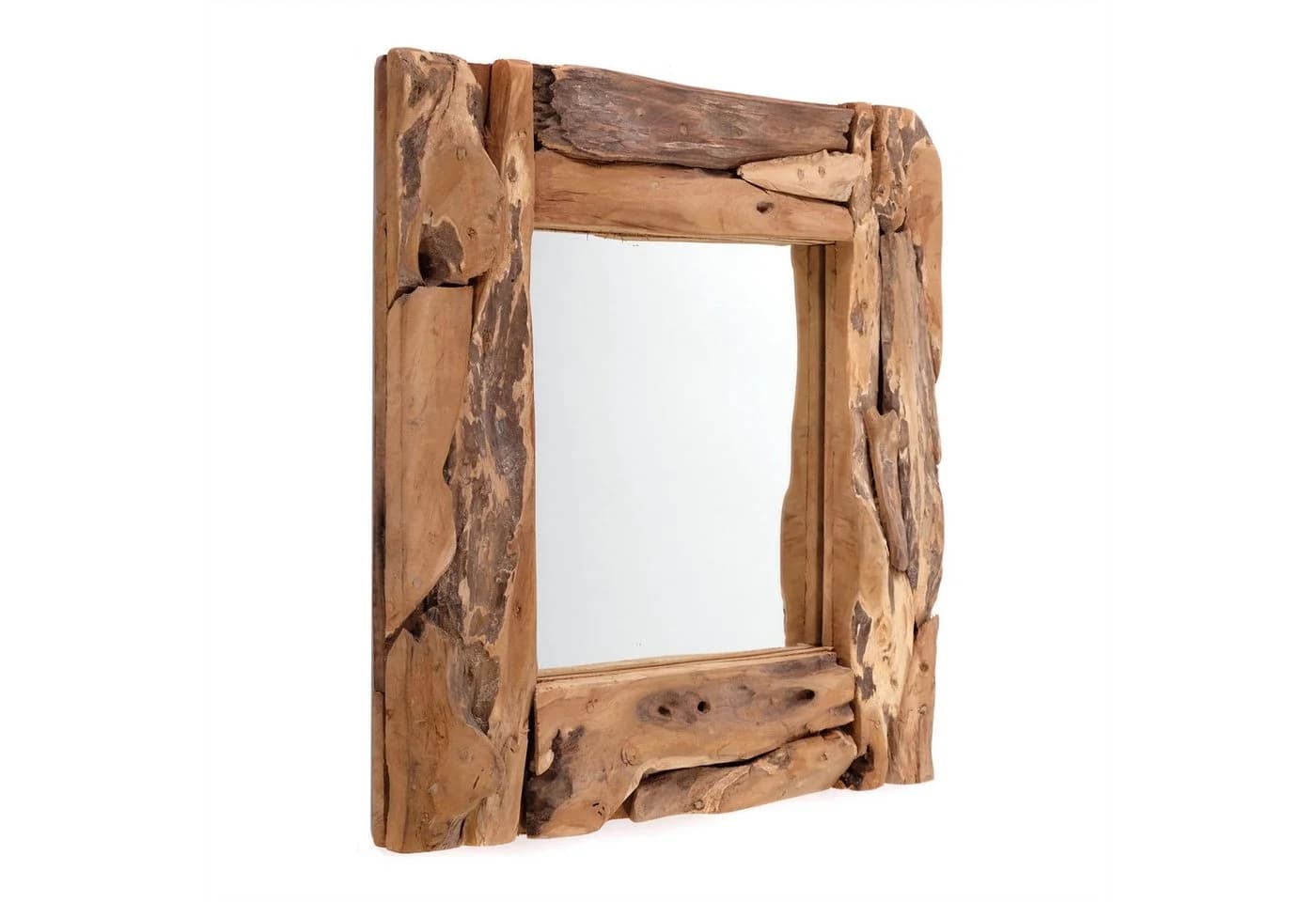 DESIGN DELIGHTS Wandspiegel Wurzelholz Beachside 50x50 cm - Bild 2