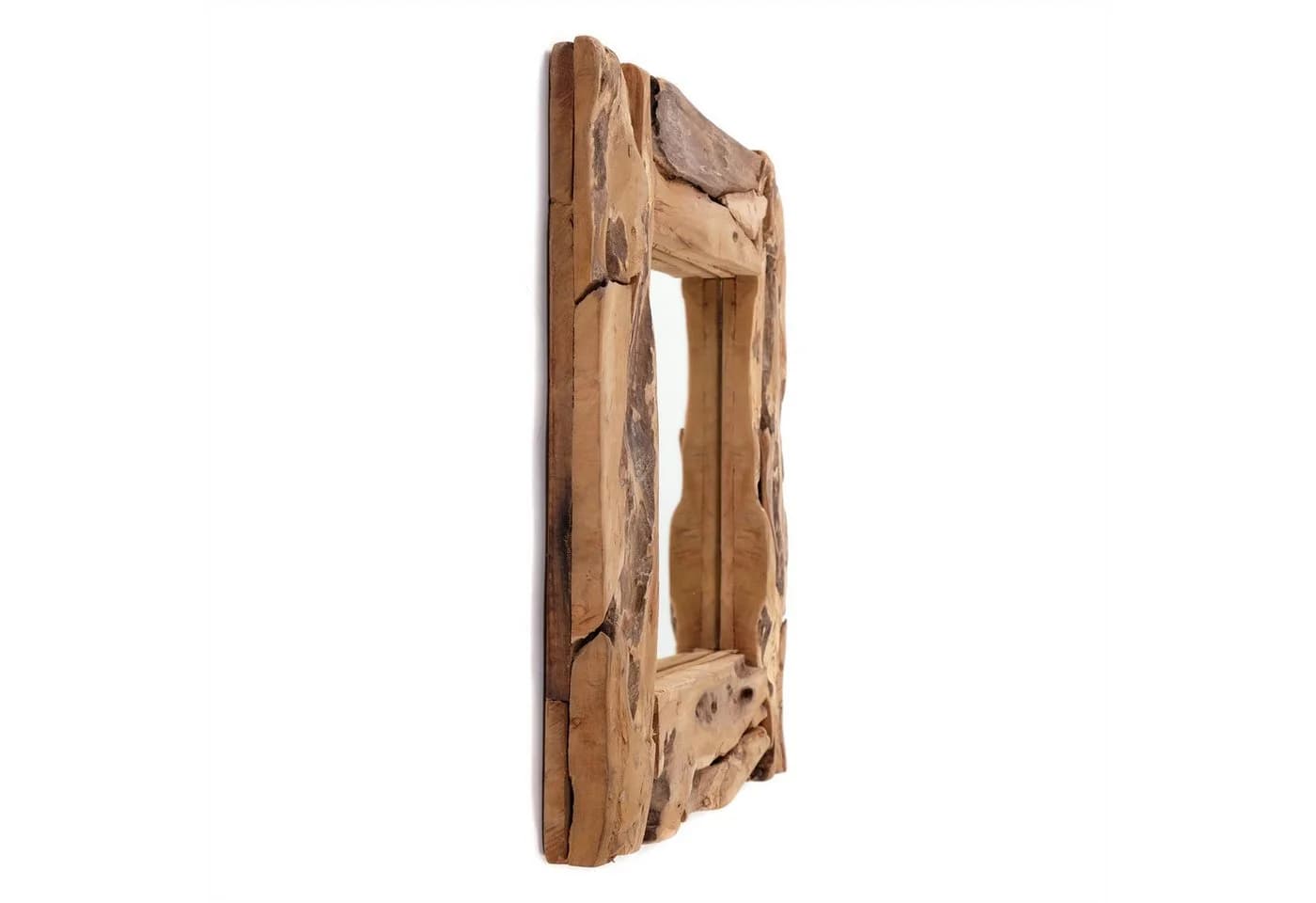 DESIGN DELIGHTS Wandspiegel Wurzelholz Beachside 50x50 cm - Bild 4