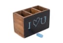 DESIGN DELIGHTS Stifthalterbox Altholz mit Tafel Bild 2