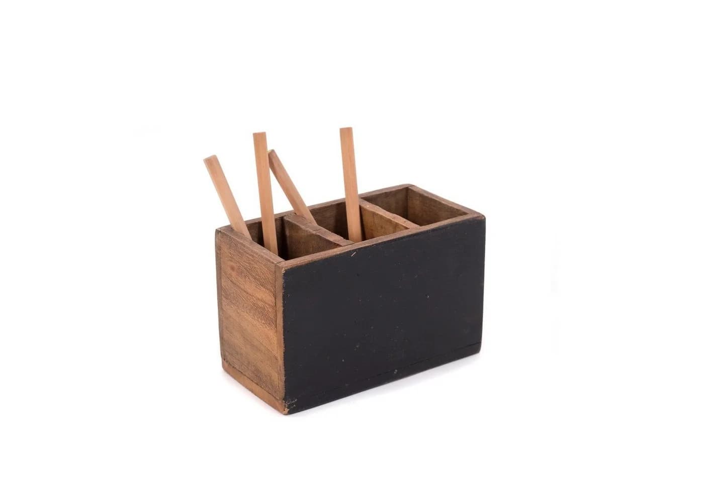 DESIGN DELIGHTS Stifthalterbox Altholz mit Tafel - Bild 4