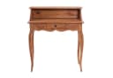 DESIGN DELIGHTS Sekretär Massivholz Napoleon Rustikaler Altholz Tisch Bild 1
