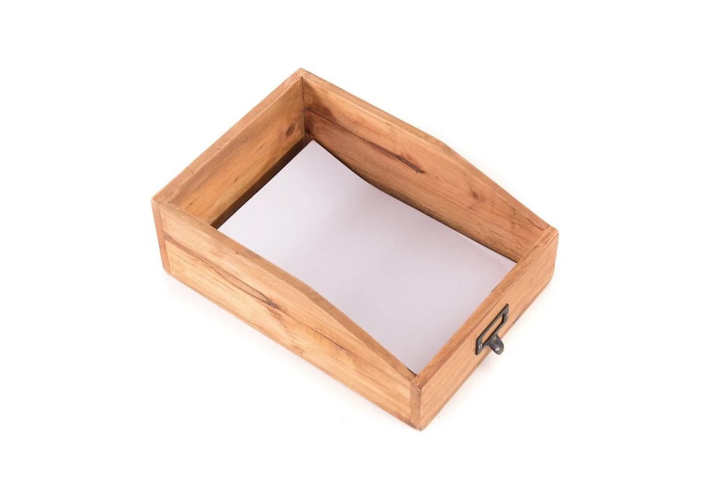 DESIGN DELIGHTS Dokumentenablage CARTA Altholz massiv - Bild 3