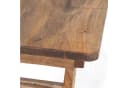 DESIGN DELIGHTS Tabletttisch FOLD Altholz massiv 60x40 cm Bild 5