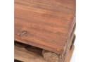 DESIGN DELIGHTS Hocker BLOCK 38 Altholz Massiv Rustikal Bild 4