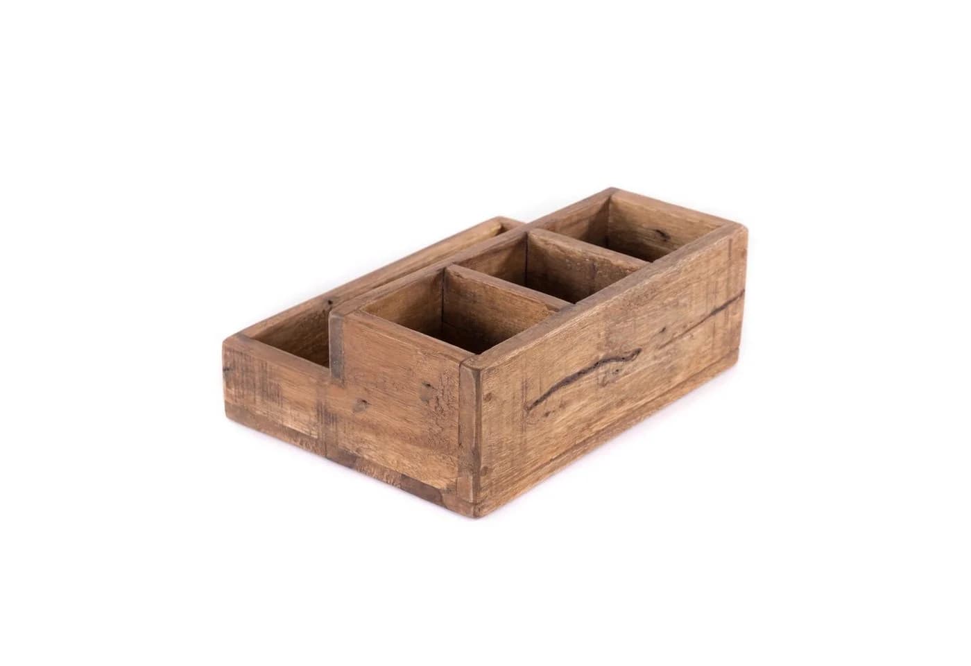DESIGN DELIGHTS Aufbewahrungsbox Lepus Altholz massiv Stiftehalter - Bild 4