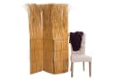 DESIGN DELIGHTS Paravent Naturweide Honigfarben Raumteiler Bild 3