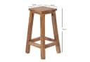 DESIGN DELIGHTS Barhocker Nippo Massivholz Bild 1