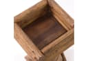 DESIGN DELIGHTS Beistelltisch BLUMENHOCKER TWIST massiv Wurzelholz rustikal Bild 5