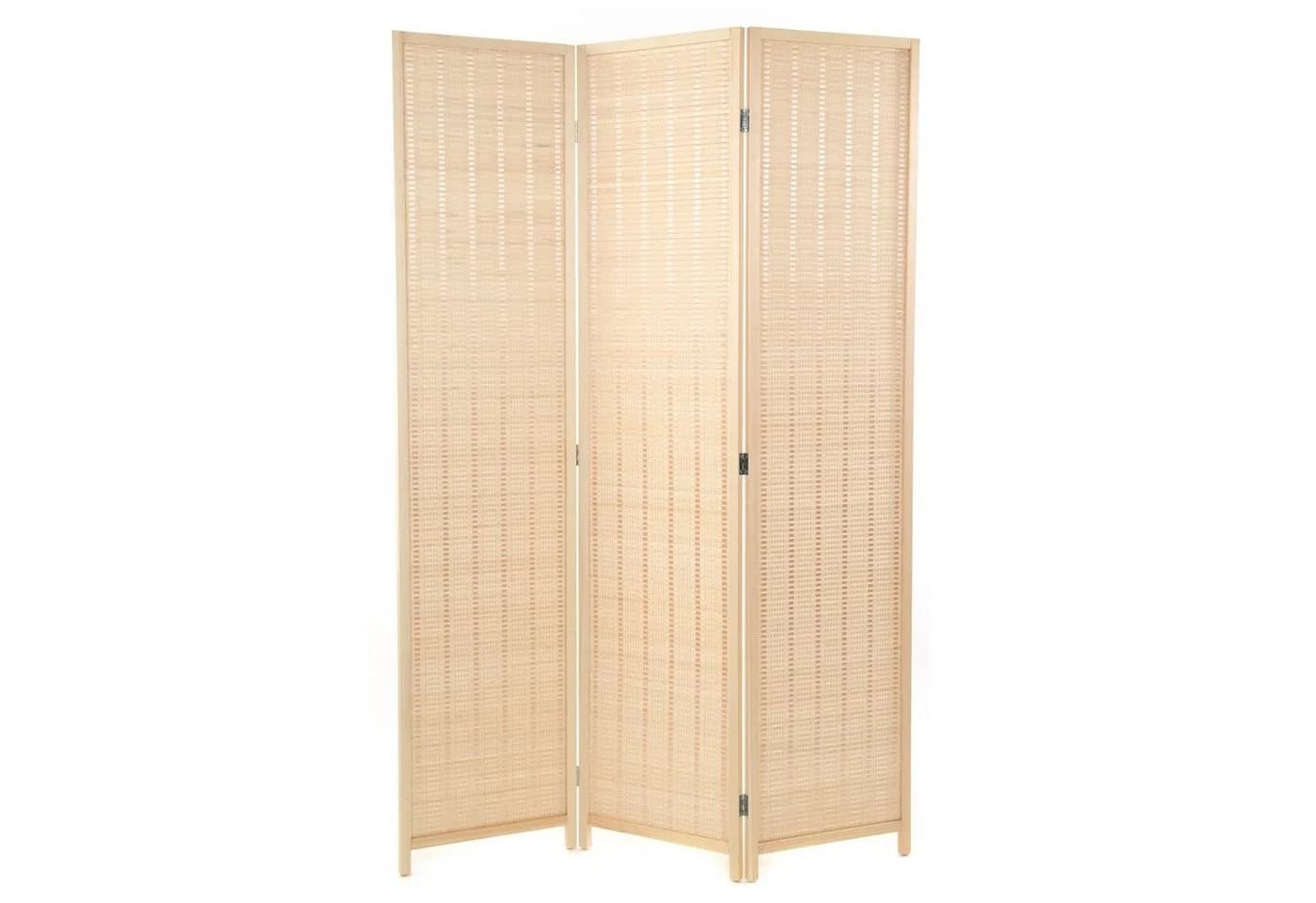 DESIGN DELIGHTS Paravent BASTIA Bambus Raumteiler mit Wendeeffekt - Bild 2