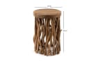 DESIGN DELIGHTS Beistelltisch WOODS Altholz massiv Äste Bild 1
