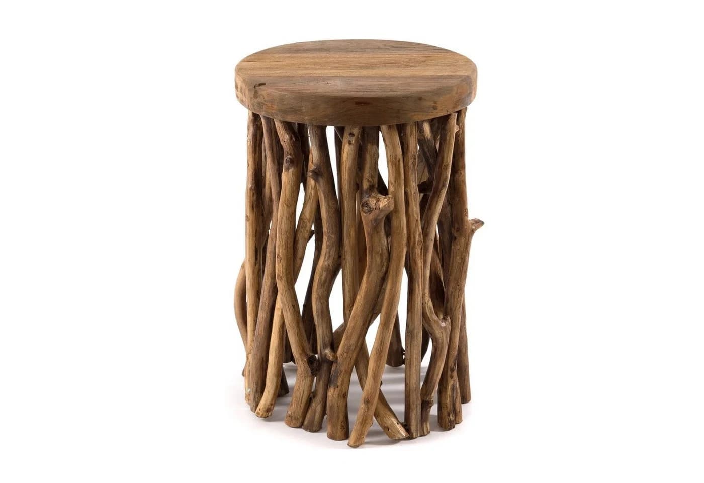 DESIGN DELIGHTS Beistelltisch WOODS Altholz massiv Äste - Bild 2