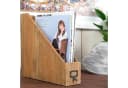 DESIGN DELIGHTS Aufbewahrungsbox STEHSAMMLER "NOTA" Altholz massiv Holz 30 cm Stehordner Bild 3