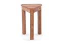DESIGN DELIGHTS Beistelltisch Milo Massivholz Dreieckig Beige Bild 2