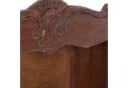 DESIGN DELIGHTS Wandregal CLEA 80 cm Massivholz Schnitzereien Bild 4