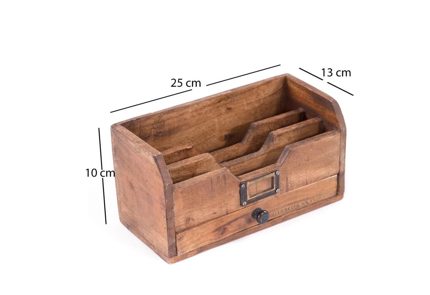 DESIGN DELIGHTS Briefablage Juna Holz 25 cm