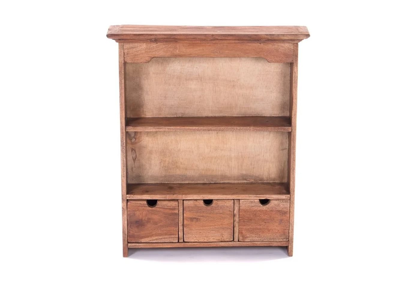 DESIGN DELIGHTS Wandregal Altholz Landhaus Beige