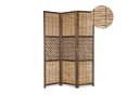 CREEDWOOD Paravent 3-teilig Bambus Schilfrohr Natur Bild 2