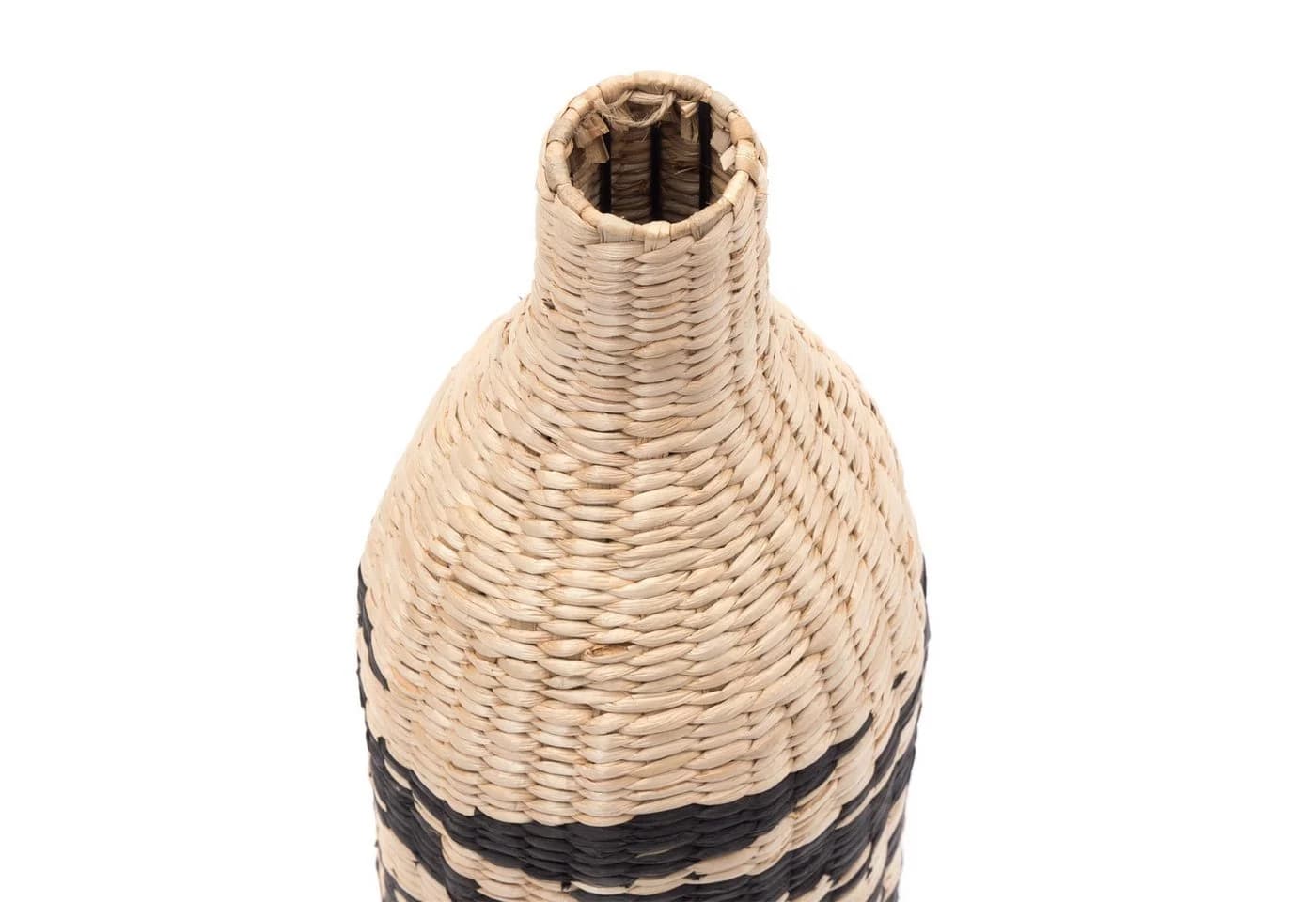 CREEDWOOD Wasserhyazinthenvase Raya 60 cm Stroh Vase - Bild 5