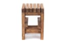 CREEDWOOD Hocker TETRIS aus massivem Altholz rustikal Bild 5
