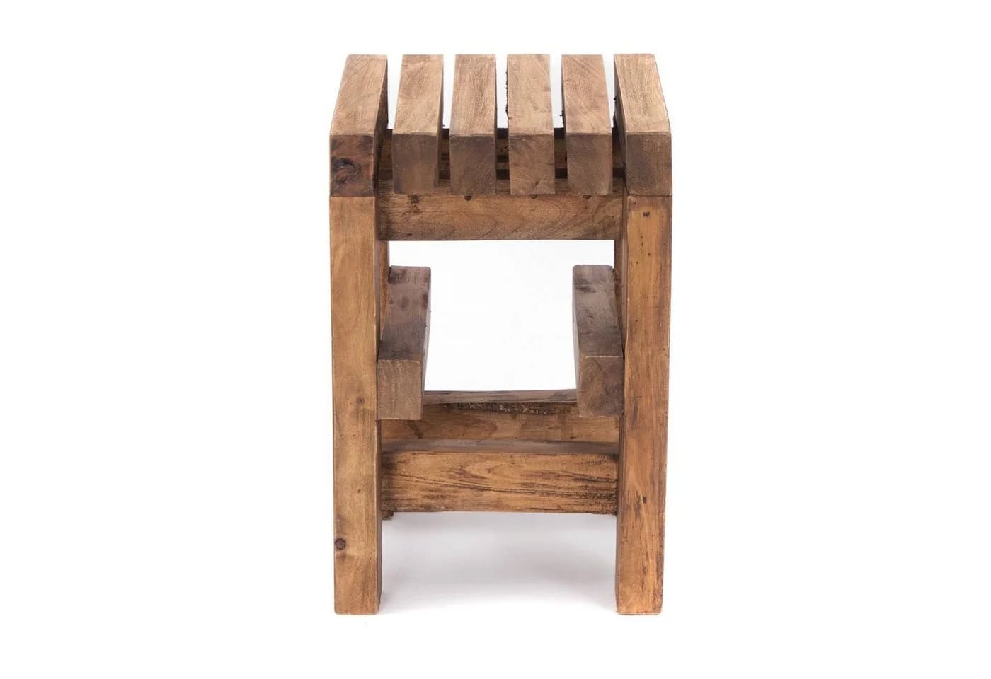 CREEDWOOD Hocker TETRIS aus massivem Altholz rustikal - Bild 5