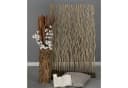 CREEDWOOD Paravent KINKI Weidenholz Grau Raumteiler Bild 3