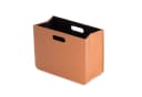 CREEDWOOD Zeitungsständer Business Cognac-Braun Bild 1
