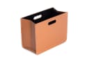 CREEDWOOD Zeitungsständer Business Cognac-Braun Bild 2