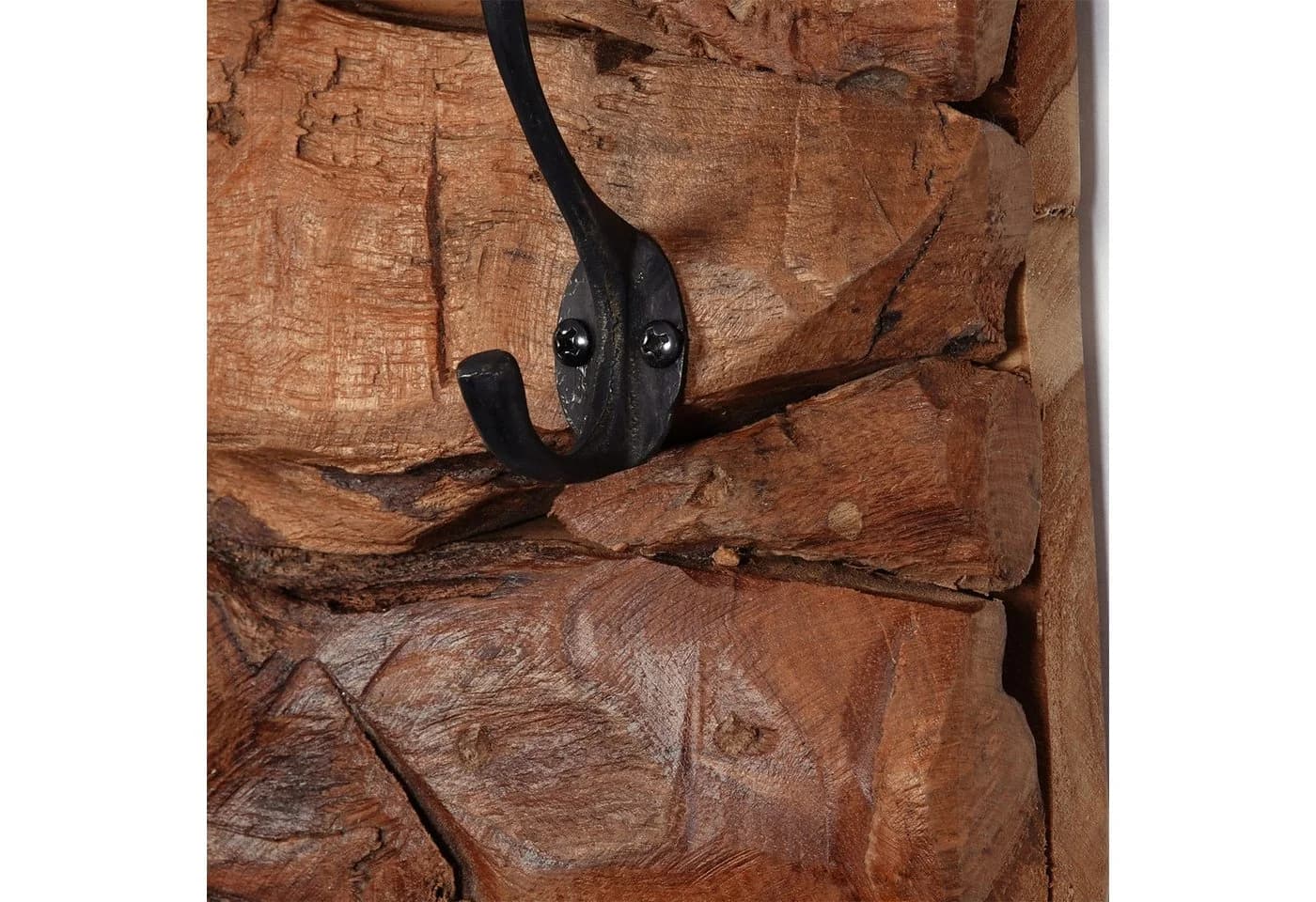 CREEDWOOD Wandgarderobe Mara 5 Haken Treibholz Natur - Bild 5