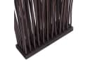 DESIGN DELIGHTS Paravent Raumteiler Slim Weide Braun Bild 4