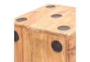 CREEDWOOD Hocker Holz Würfel Tisch GAME 25 Massivholz Bild 4