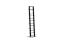 DESIGN DELIGHTS CD-Regal TOWER Schwarz Metall Bild 2