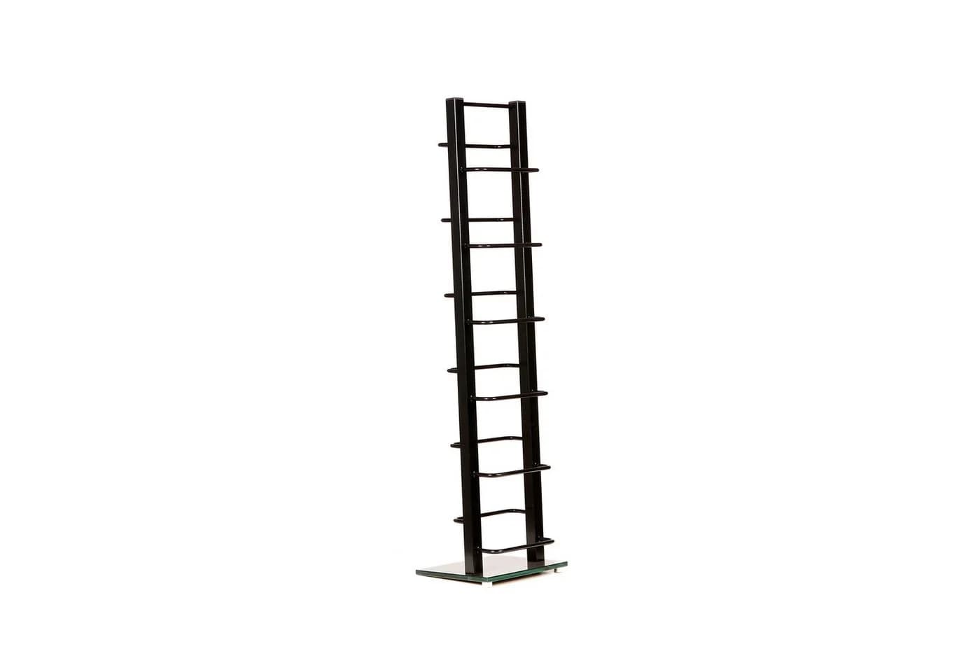 DESIGN DELIGHTS CD-Regal TOWER Schwarz Metall - Bild 2
