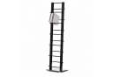DESIGN DELIGHTS CD-Regal TOWER Schwarz Metall Bild 4