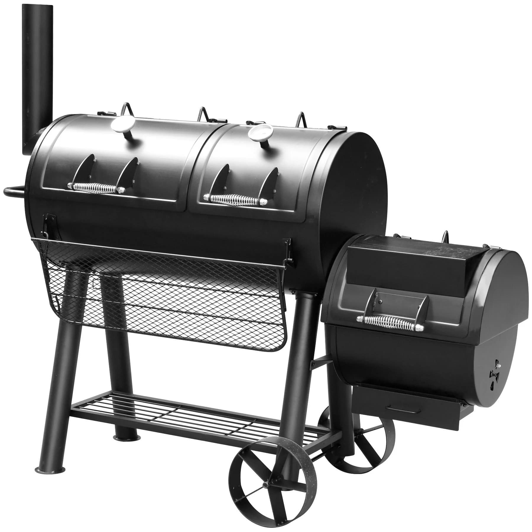 Smoker EL FUEGO Minnesota Schwarz Niedertemperaturgaren - Bild 2