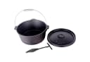 El Fuego Dutch Oven Schmortopf mit Deckelheber 8,26 Liter Gusseisen Bild 1