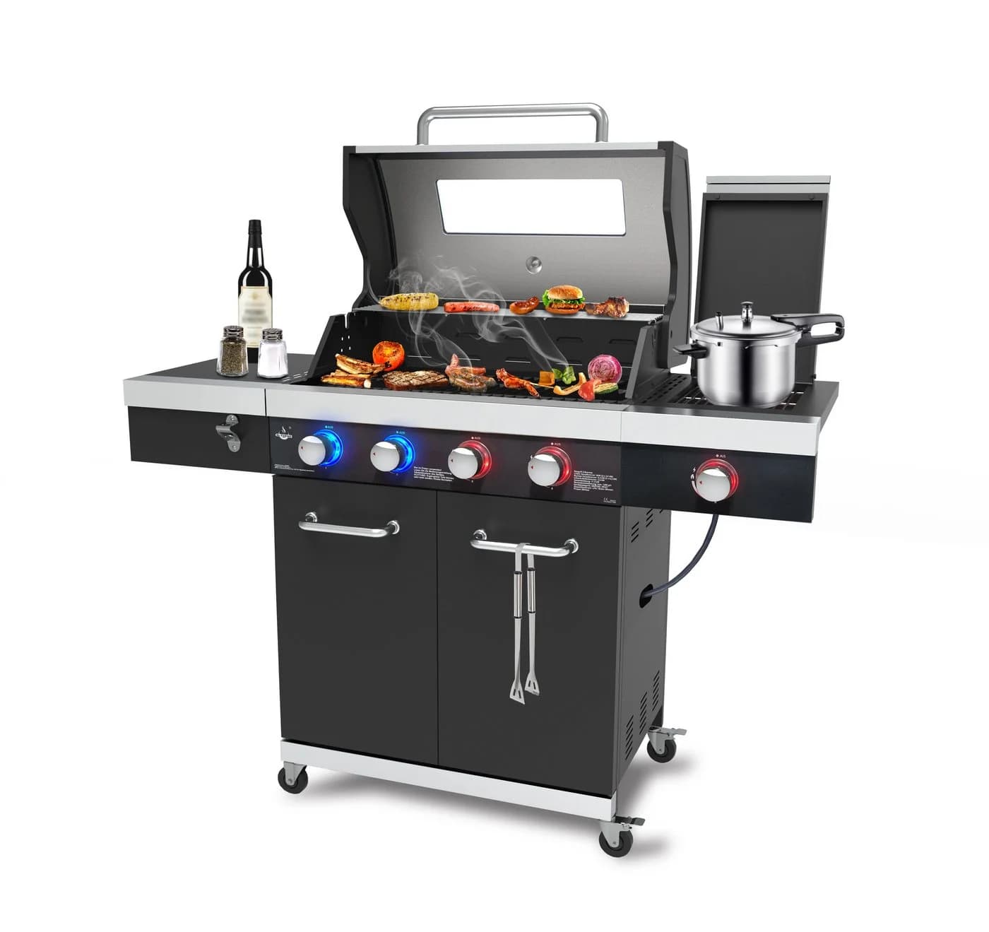 El Fuego Gasgrill Kingsten 5 Brenner Edelstahl - Bild 2