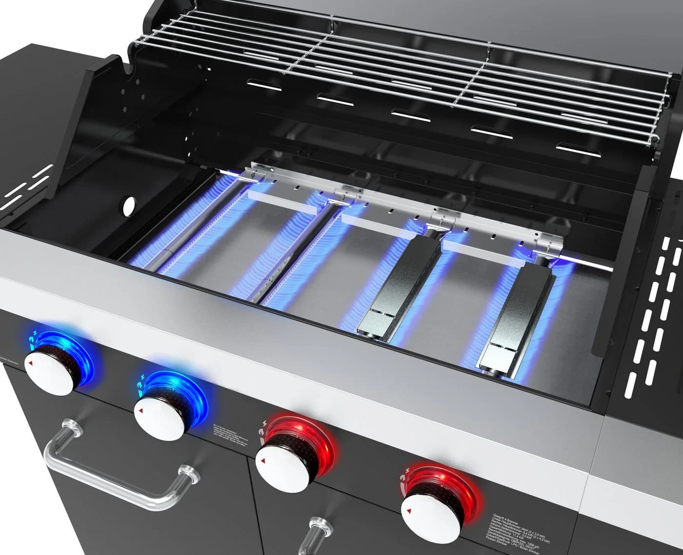 El Fuego Gasgrill Kingsten 5 Brenner Edelstahl - Bild 5