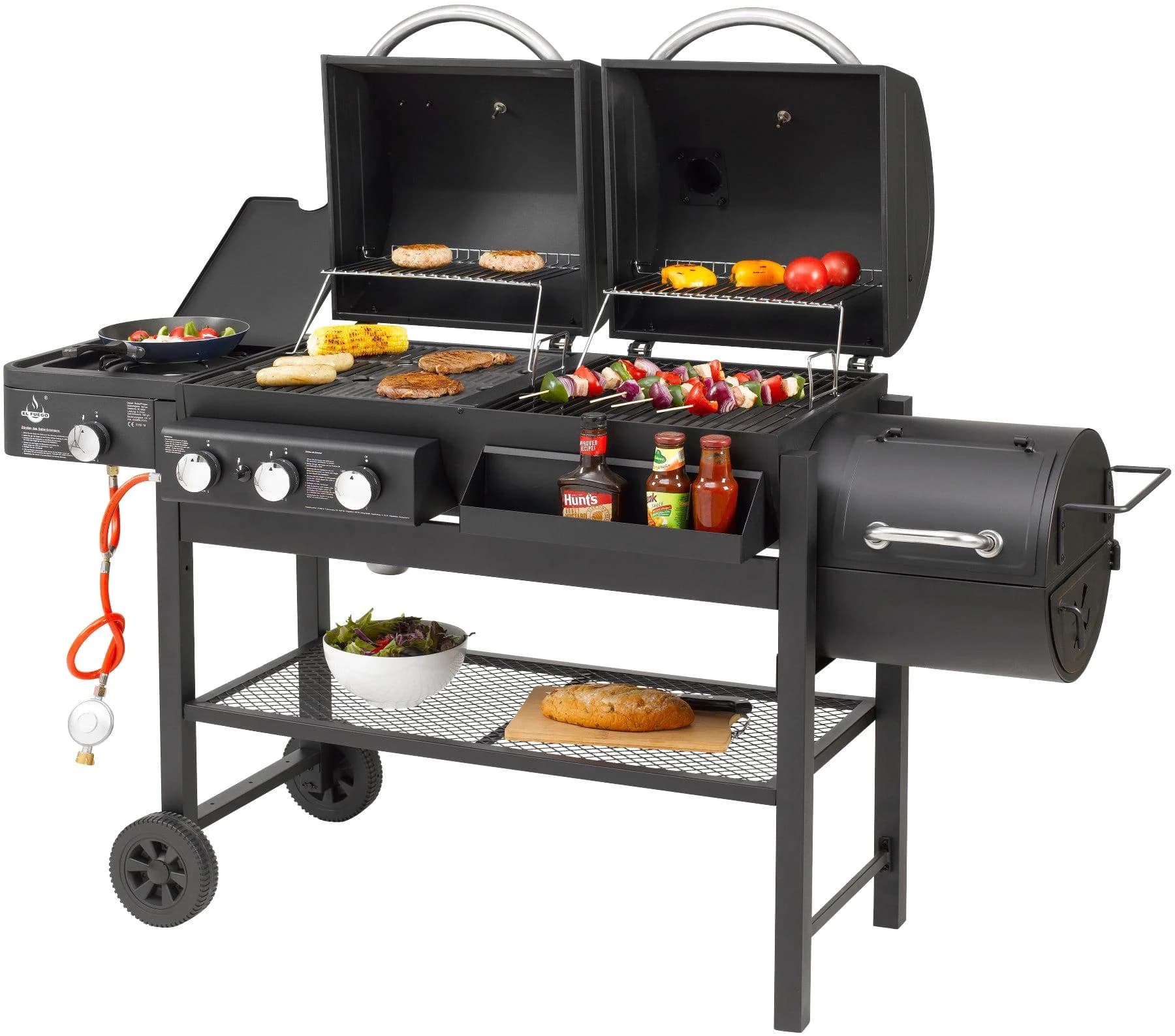 Gasgrill EL FUEGO "Sierra" Schwarz - Bild 2