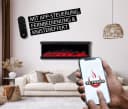 El Fuego Elektrokamin „Cannes“ 3D Wandkamin mit App-Steuerung Bild 3