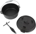 Kasserolle aus Gusseisen für Outdoor und Camping Bild 2
