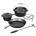 Gusseisen-Topf-Set für Camping und Outdoor Bild 1
