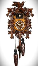 Clockvilla Hettich-Uhren Wanduhr Kuckucksuhr Schwarzwald Bild 2