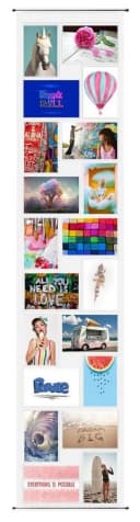 trendfinding Bilderrahmen Collage Fotovorhang Transparent 20 Fotos Bild 2